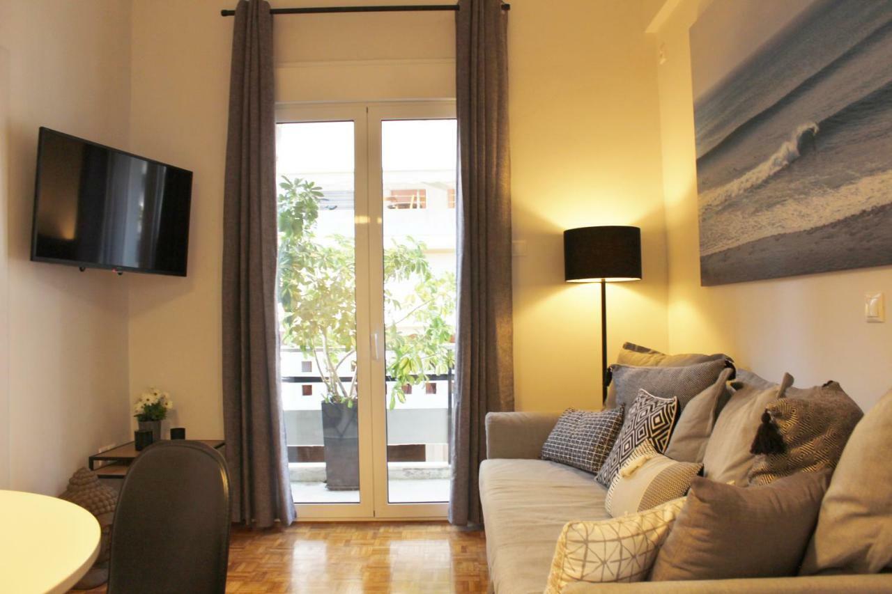 Апартаменты Athenian Hub Luxe Loft Экстерьер фото
